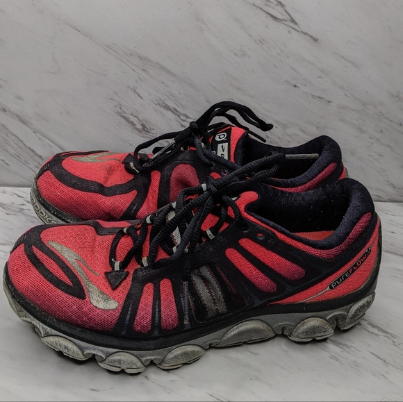 Brooks Pure Flow 2 Pink Black Women's Shoes Size 8.5 - Picture 4 of 11